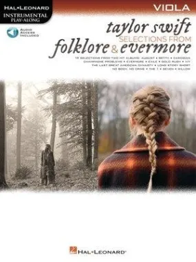 Taylor Swift: Selections from Folklore & Evermore for Viola with Online Accompaniment