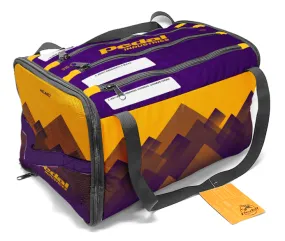 Thompson HS Warriors MTB 2023 CYCLING RACEDAY BAG™ - PLAIN - PURPLE AND GOLD