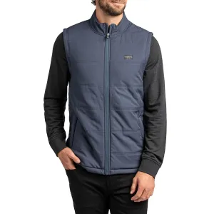 Travis Mathew Interlude Puffer Golf Vest - Mood Indigo