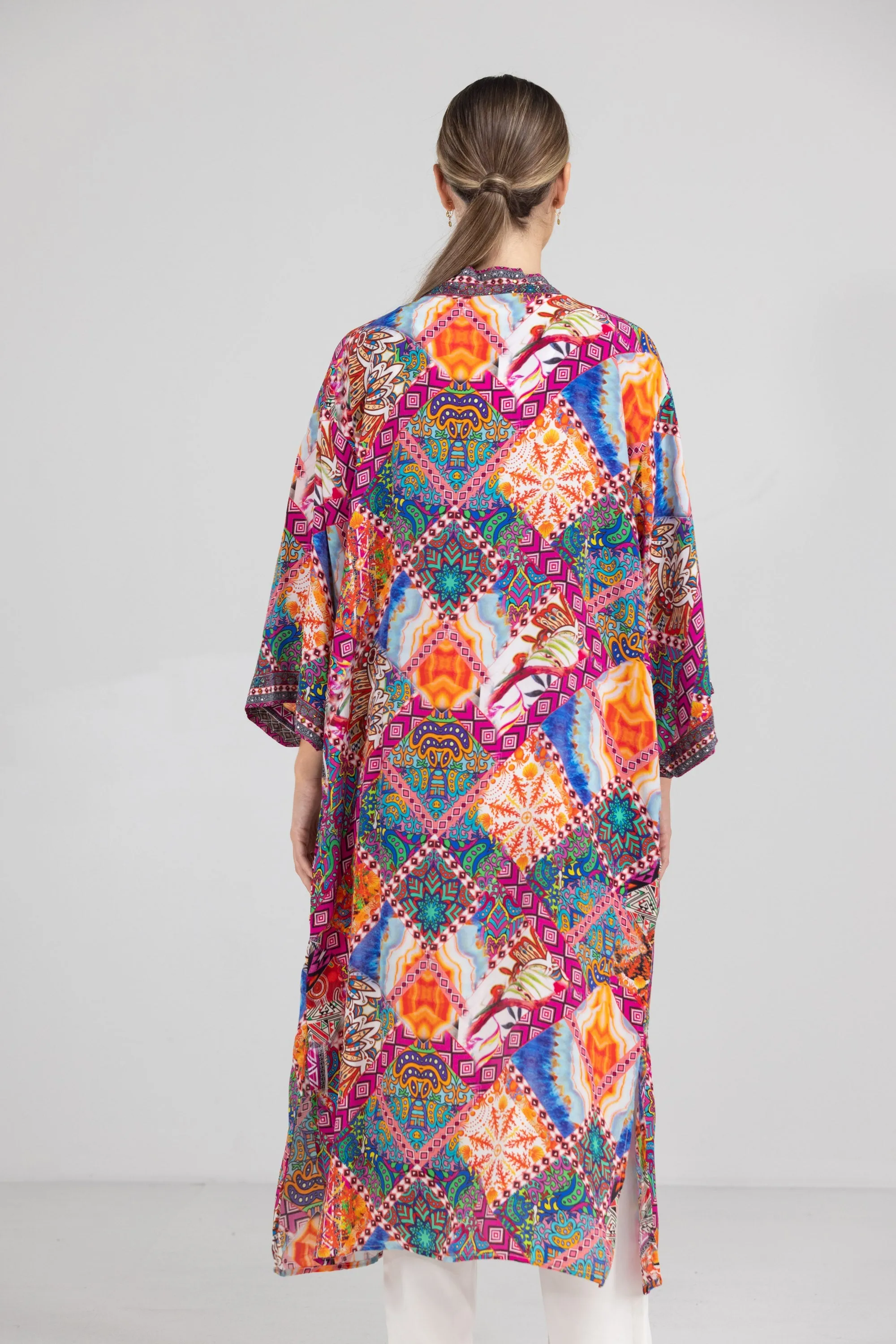 TUNISIA - KIMONO SHRUG LONG