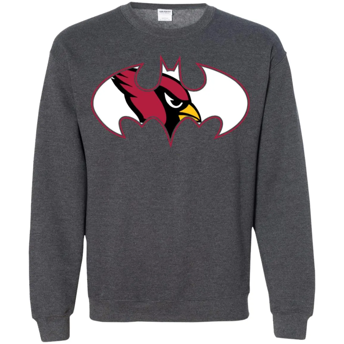 We Are The Arizona Cardinals Batman Nfl Mashup Crewneck Pullover Sweatshirt