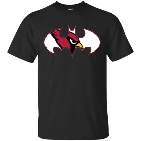 We Are The Arizona Cardinals Batman Nfl Mashup Men Cotton T-Shirt