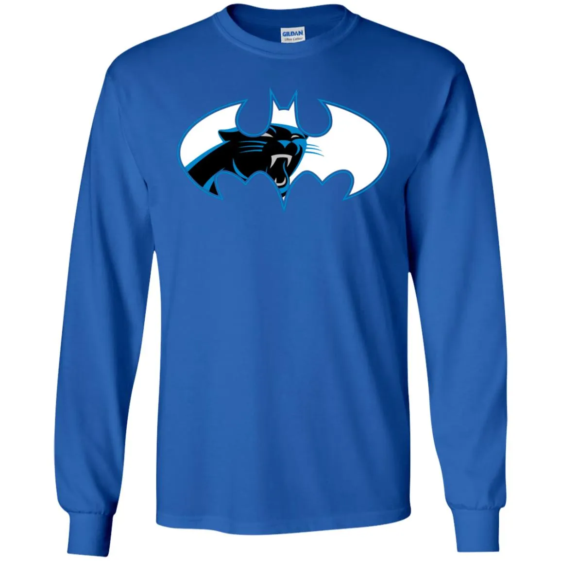 We Are The Carolina Panthers Batman Nfl Mashup Men Long Sleeve Shirt